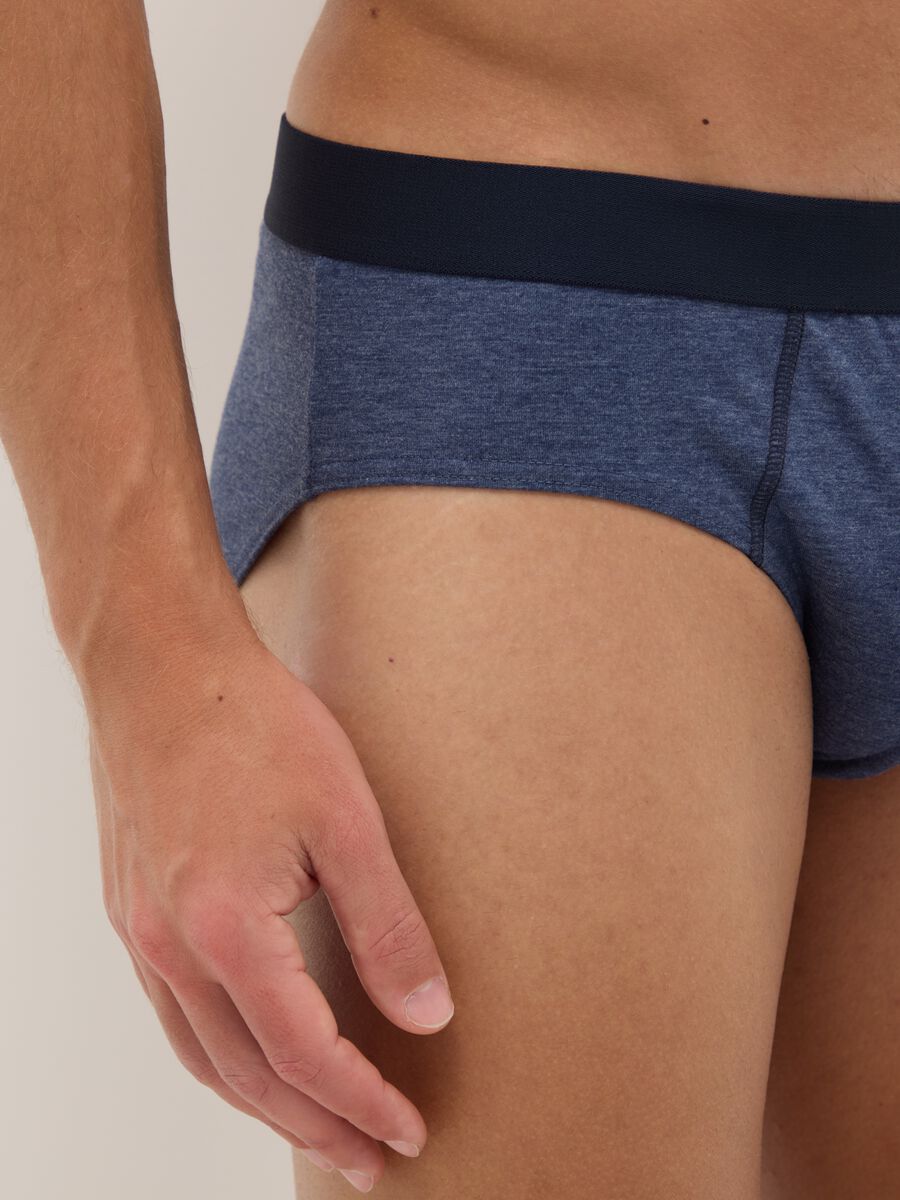 Multipack multicolour stretch cotton briefs regular fit_3