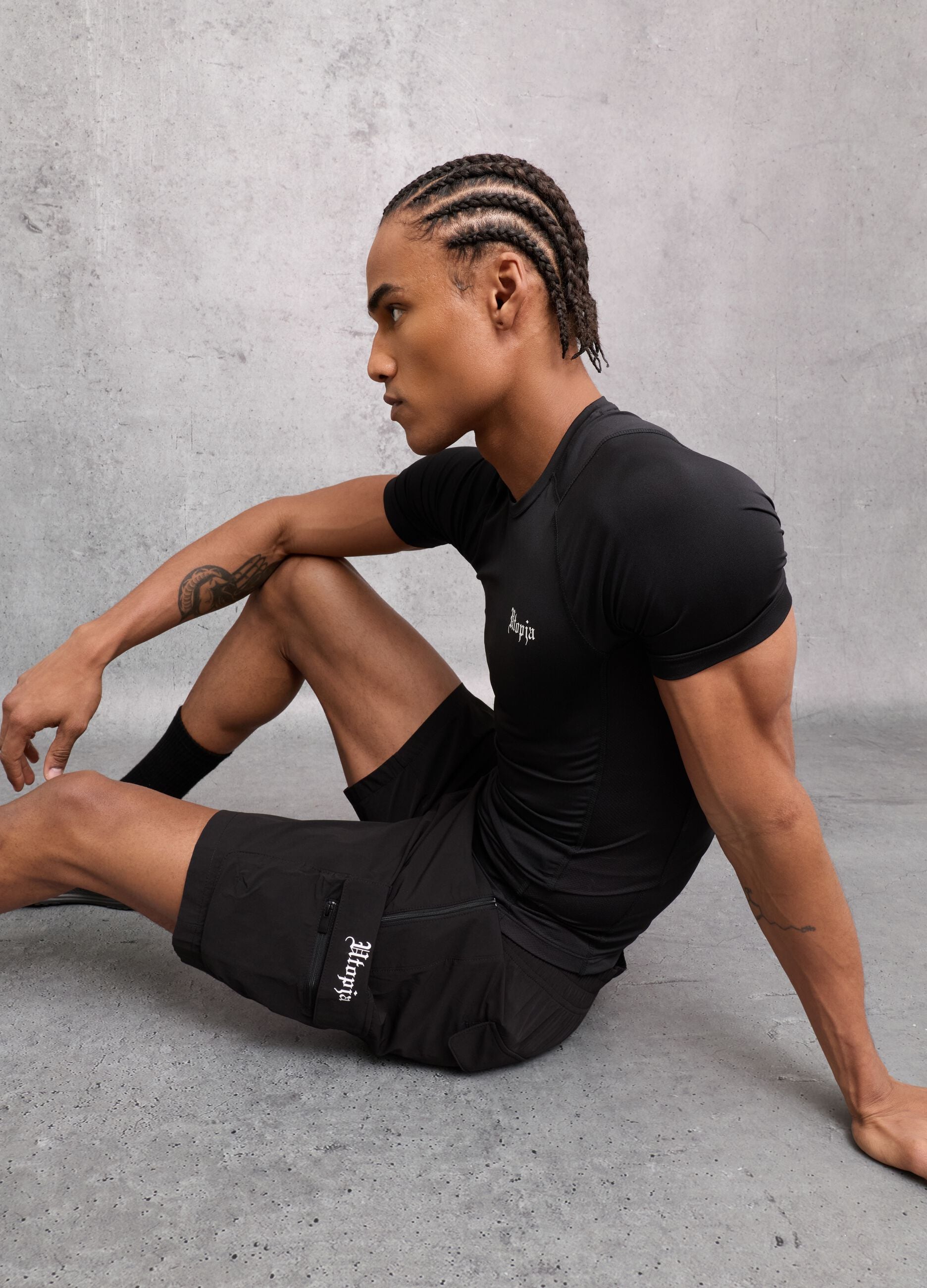 Kombat Active T-shirt Black