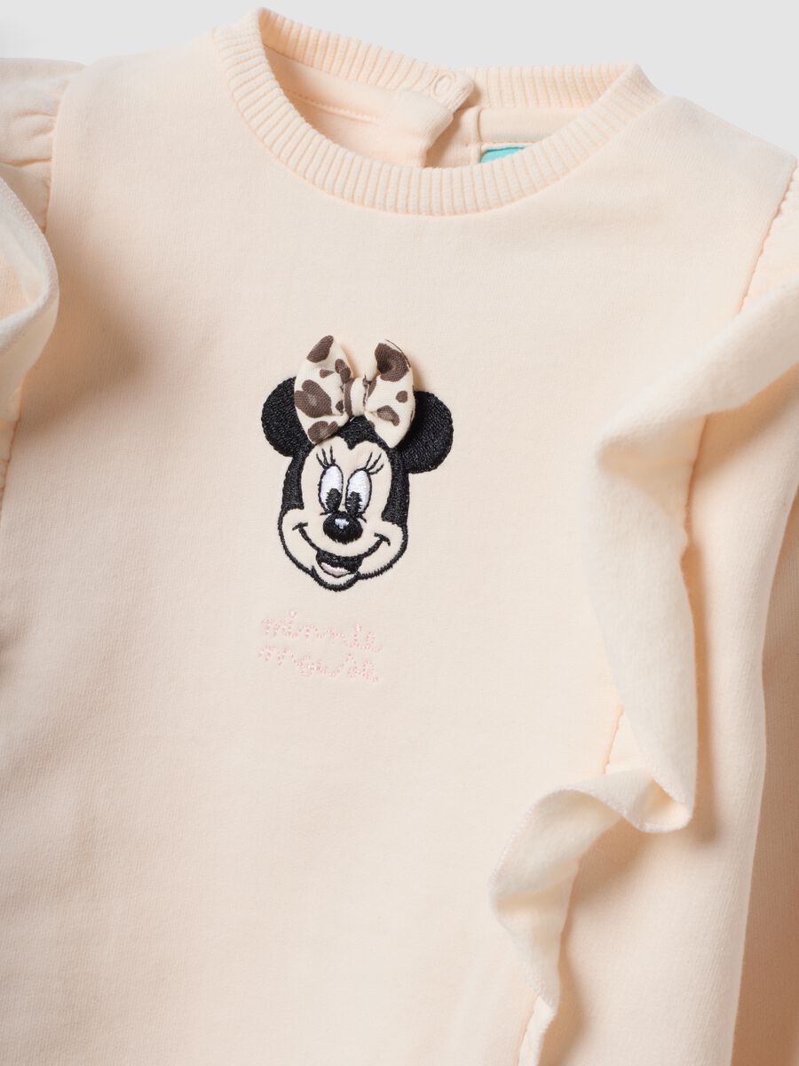 Multicolour pure organic cotton set with Minnie embroidery_3