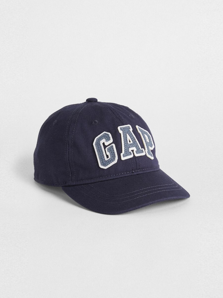 Baseball cap with logo patch_1