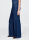 Palazzo Trousers in Denim_3