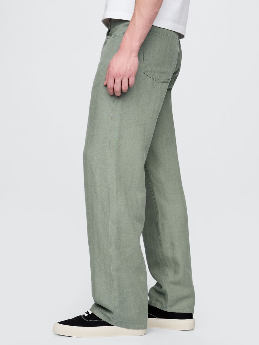 Pantaloni in lino e cotone_3