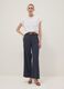 White short-sleeve fitted pure cotton T-shirt_1