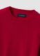 Red pure wool crew-neck jumper_1