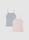 Twin-pack cotton stretch multicolour regular fit vests_4