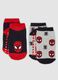 2-pack organic stretch cotton anti-slip socks with MARVEL Spider-Man theme_0