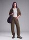 Green soft-touch joggers ALTAVIA STUDIO_3