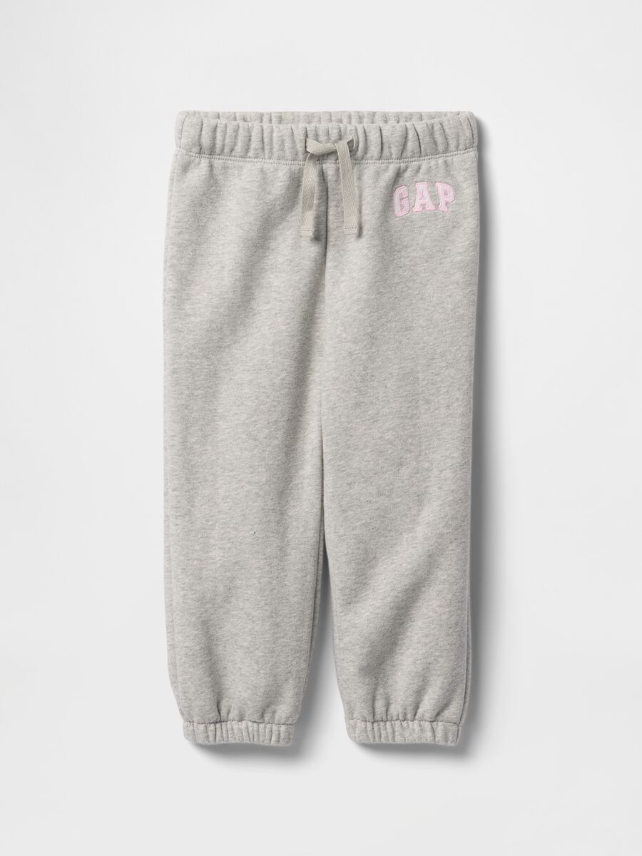 Joggers in misto cotone con logo GAP_0