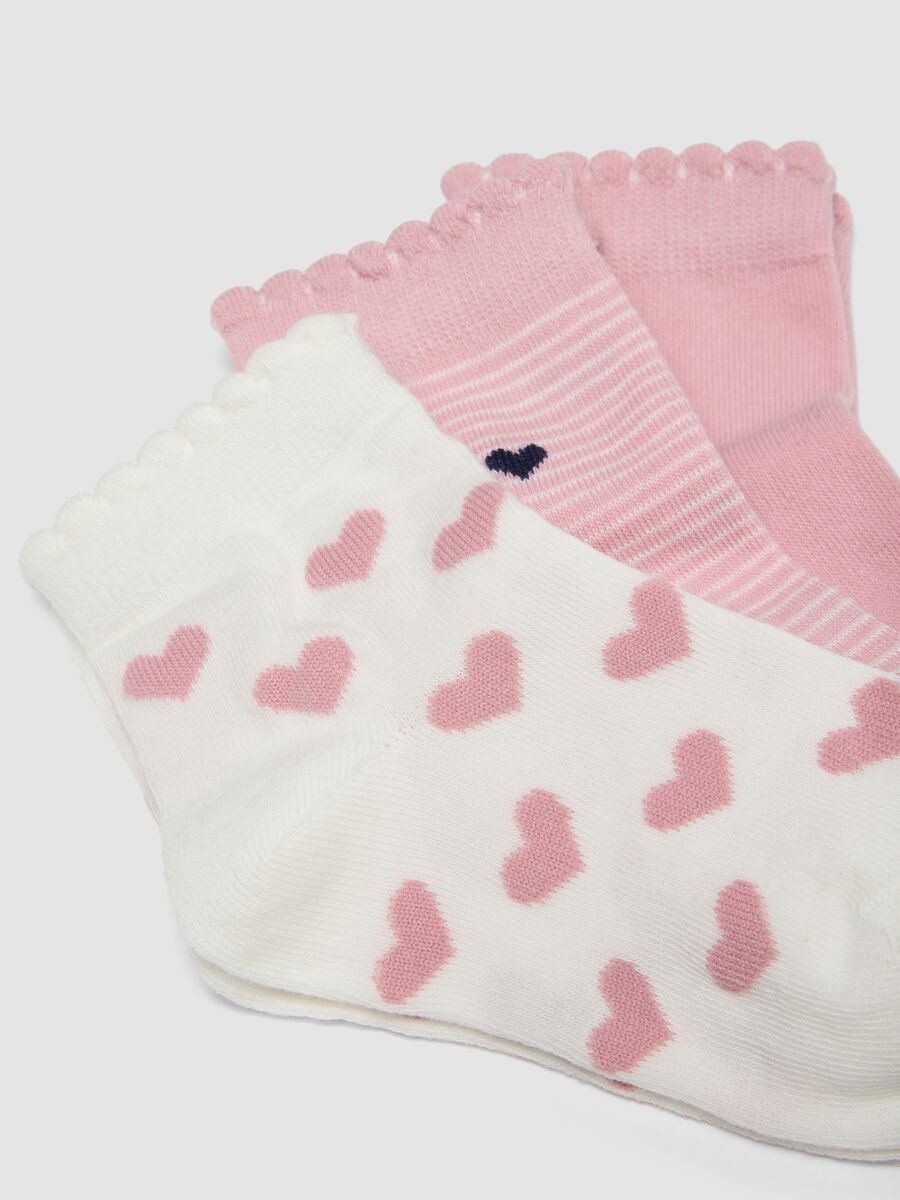 7-pack of multicolour short socks in stretch organic cotton_2