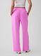 Cotton-blend palazzo trousers_3