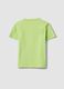 Kids&rsquo; green 100% cotton T-shirt, oversized fit_1