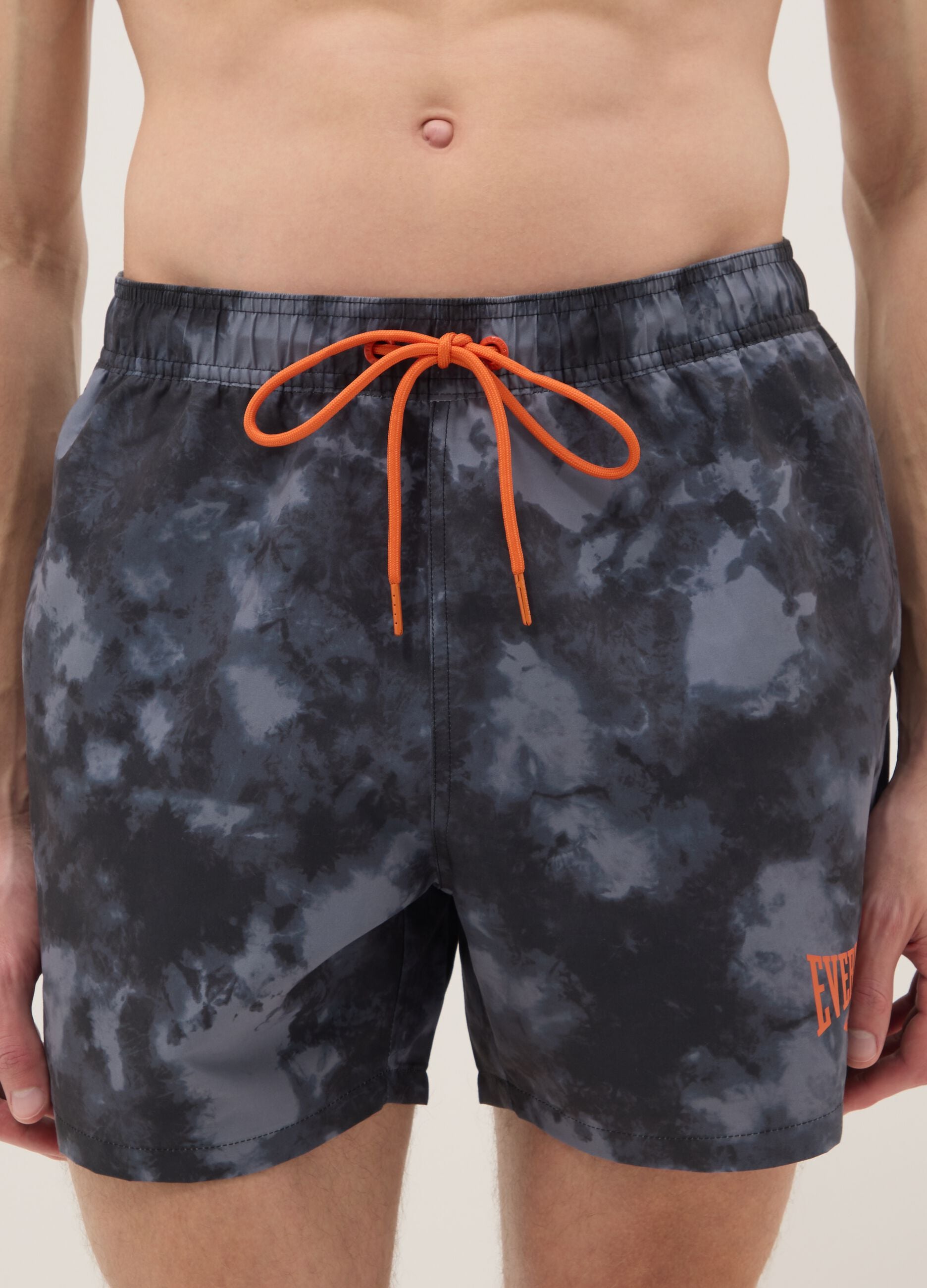 Multicolour beach boxer shorts regular fit with Everlast print
