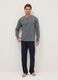 Long pyjamas in pure multicolour cotton regular fit_0