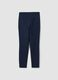 Blue slim-fit stretch viscose leggings_6