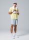 Grey ALTAVIA COURT sports shorts in stretch fabric_0