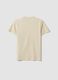 Beige pure cotton boys&rsquo; regular fit T-shirt_4