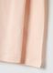 Beige pure cotton regular fit T-shirt with print for girls_3