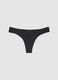 Black Brazilian-style bikini bottoms with stretch_4