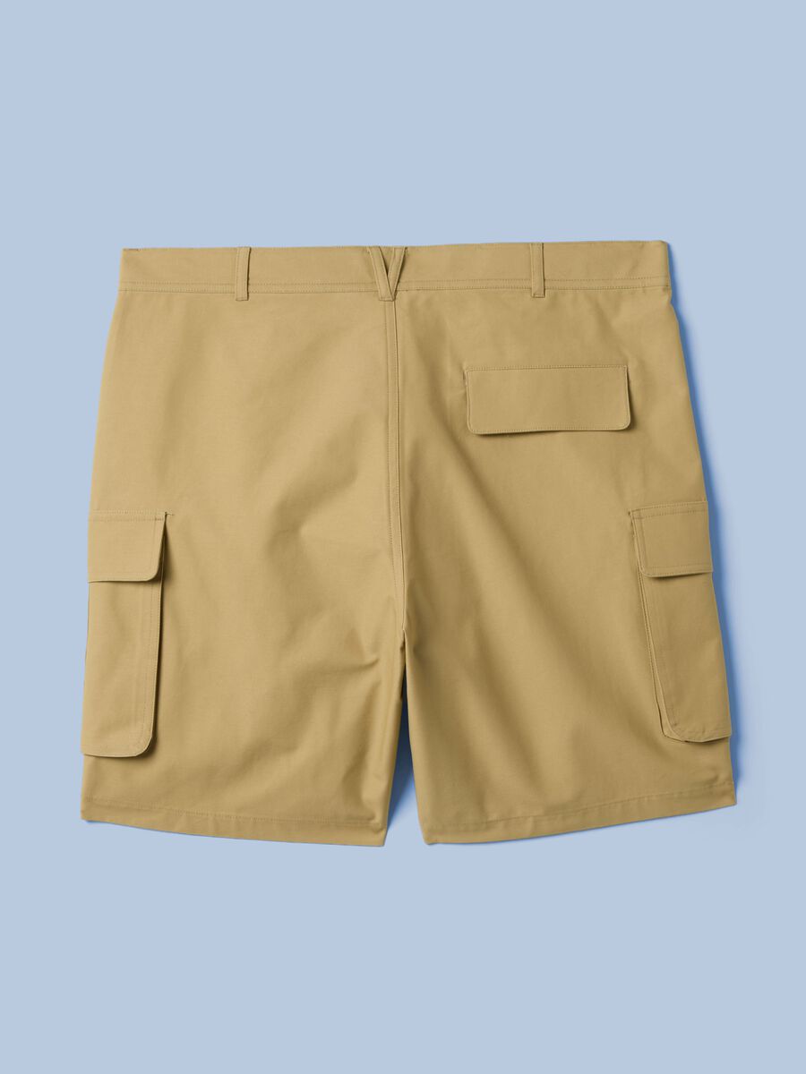 Bermuda cargo beige in puro cotone ALTAVIA SAILING_5
