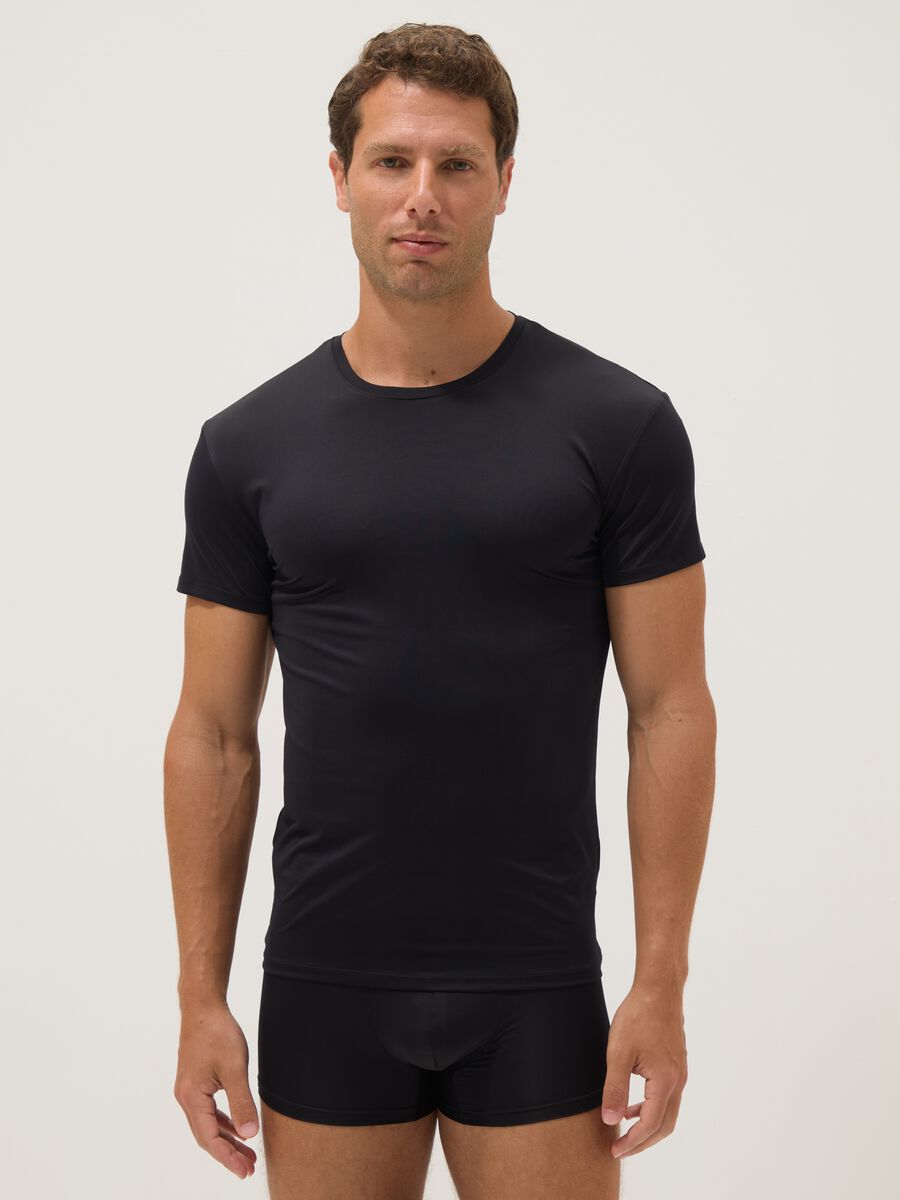 2-pack of blue stretch T-shirts_0