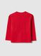 Children's red T-shirt in pure cotton over fit with SpiderMan print_1