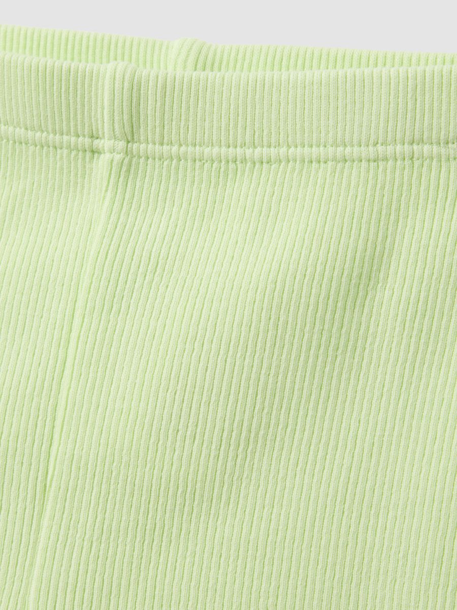 Multicoloured stretch-cotton set for baby girl with Stitch print_2