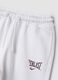 White cotton-blend girls&rsquo; joggers, regular fit_5