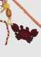 Multicolour keyring with decorative charms_2