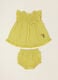 IANA striped cotton-blend dress_0