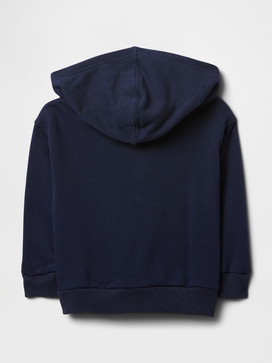 Cotton-blend hooded sweatshirt_1