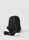 Black crossbody sports bag with water-repellent front pocket_1