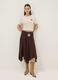 Beige pure cotton relaxed-fit T-shirt with floral print_1