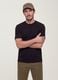 Black The Iconic Tee cotton T-shirt with short sleeves, regular fit_0
