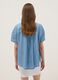 Sky blue pure lyocell shirt_3