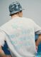 Blue pure cotton bucket hat_0