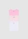 Baby girl's multicolour bodysuit tripack in pure cotton_3