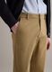 Pantaloni chino marrone in cotone elasticizzato slim fit_3