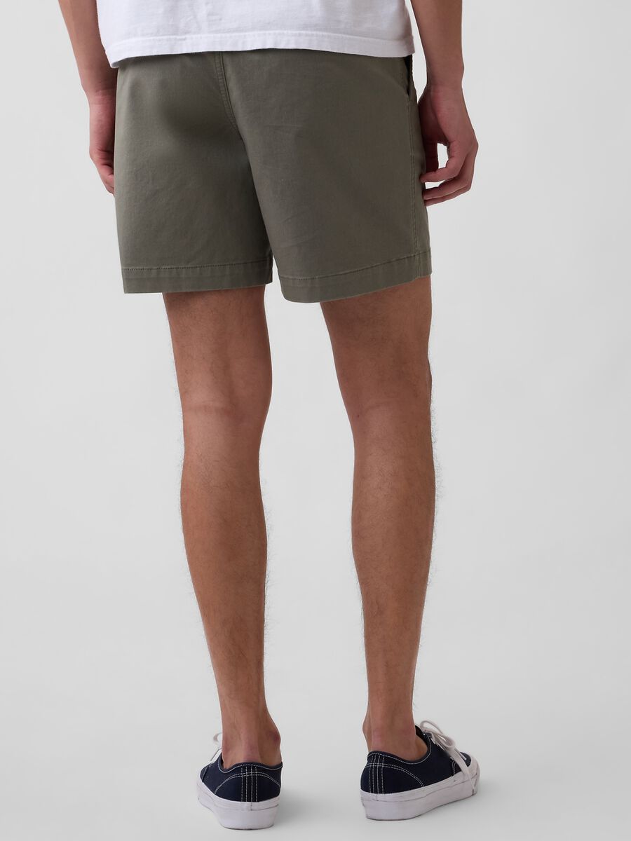 Stretch cotton shorts_1