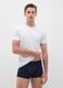 Blue Stretch Cotton Regular Fit Boxers_0