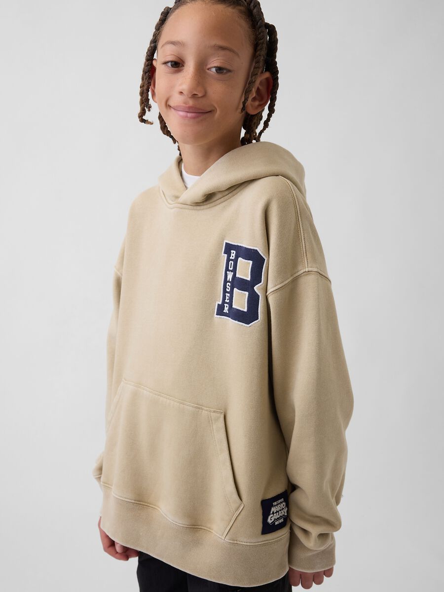 Nintendo Super Mario cotton-blend hooded sweatshirt_0