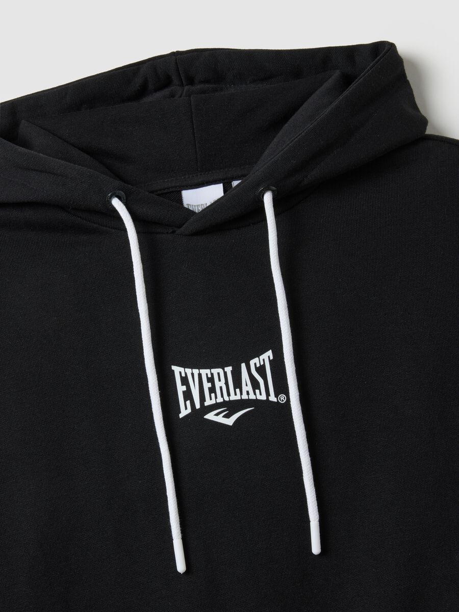 Felpa in misto cotone multicolor regular fit con logo Everlast_5