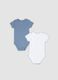 2-pack of light blue organic cotton short-sleeve bodysuits_0