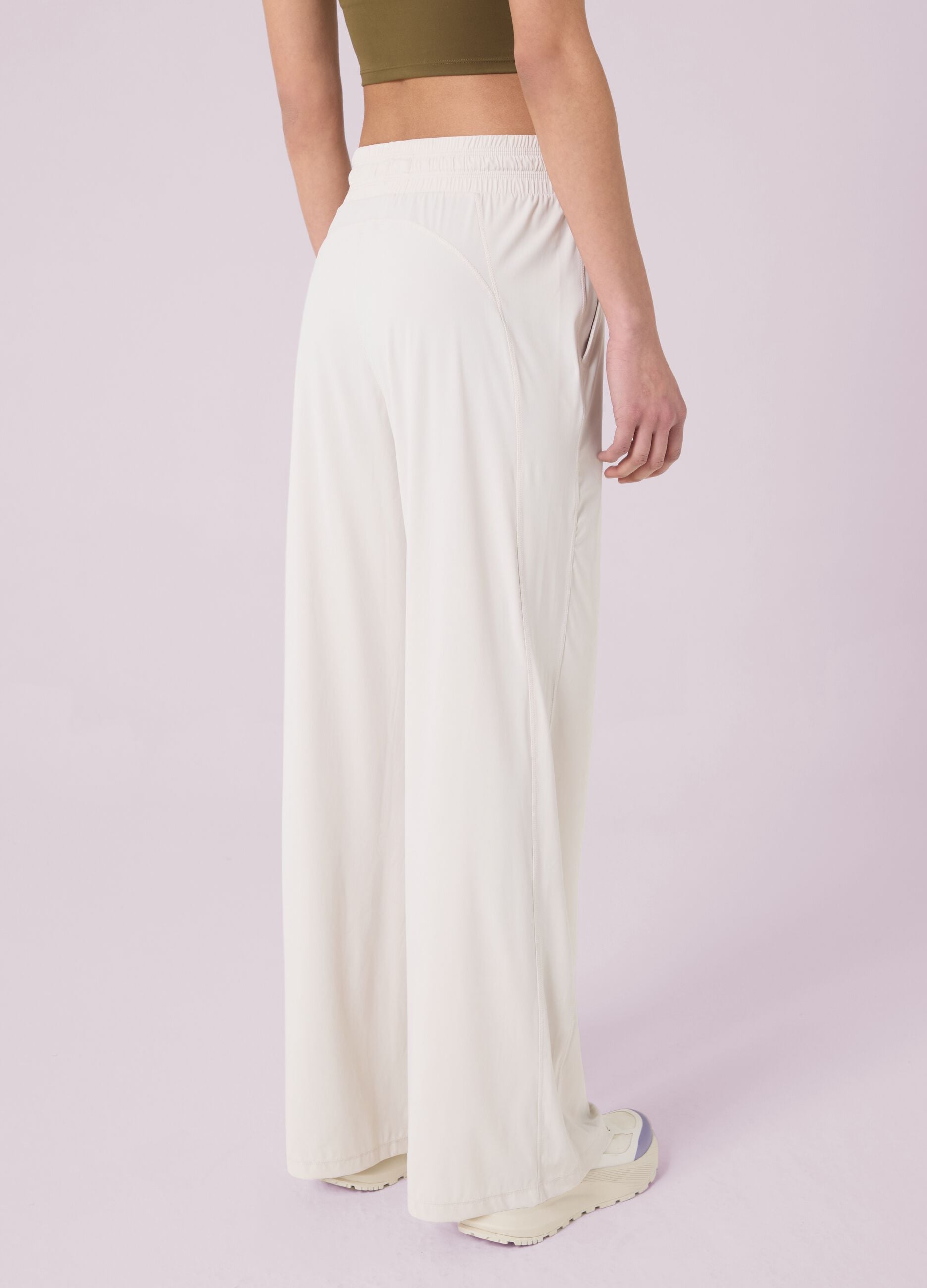 ALTAVIA STUDIO wide-leg trousers with drawstring