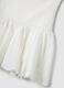 White mini skirt in pure cotton_5