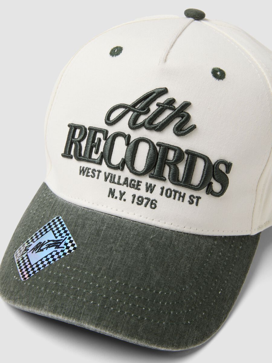 White pure cotton baseball cap_1