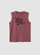 Pink organic cotton vest top_3