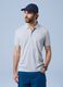 Grey ALTAVIA SAILING polo shirt with breathable classic collar_1