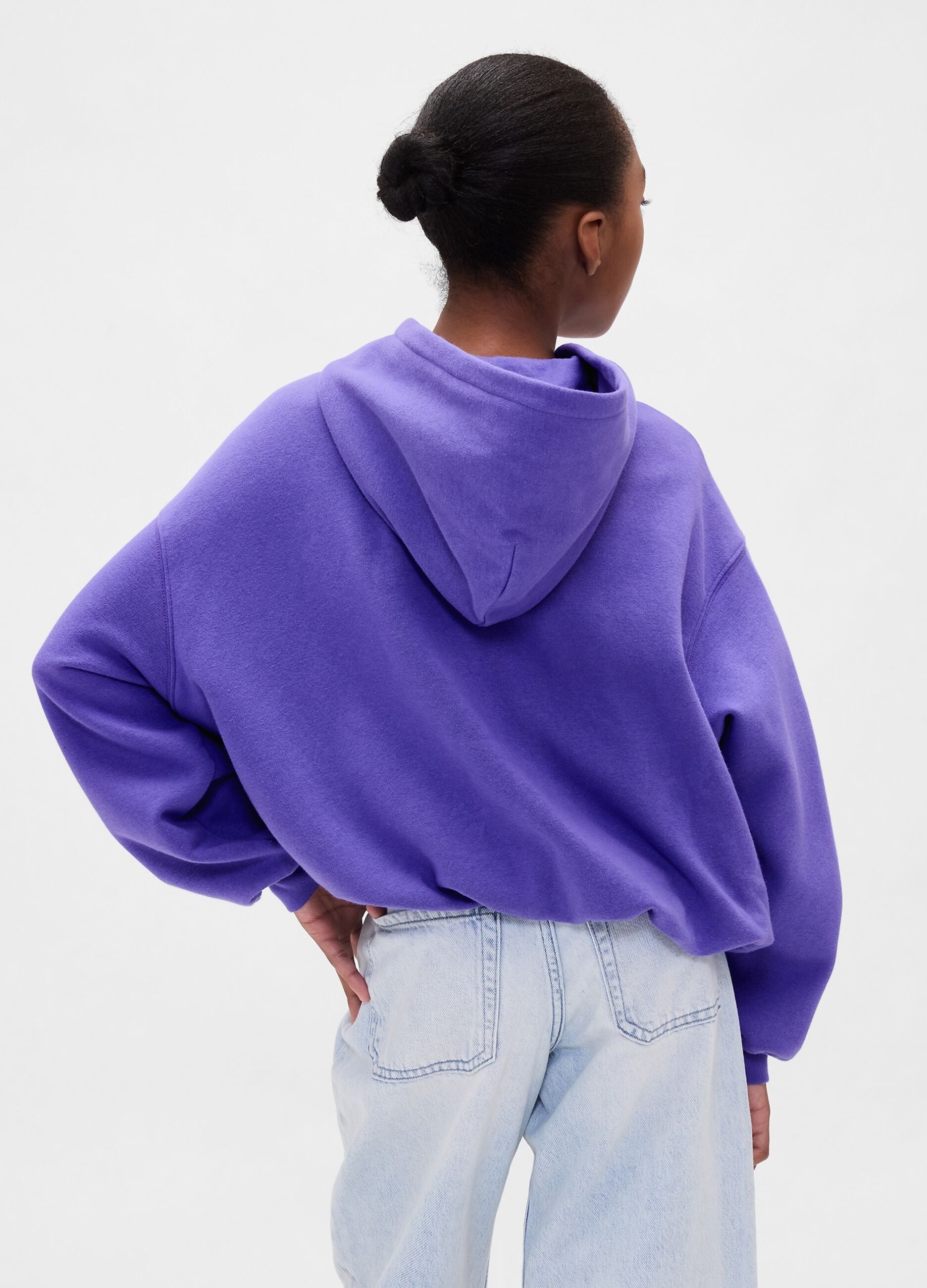 Girls' Purple Hoodie