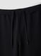 Black regular-fit joggers in stretch Easy Dry fabric_5
