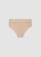 Beige stretch microfibre briefs with lace_4